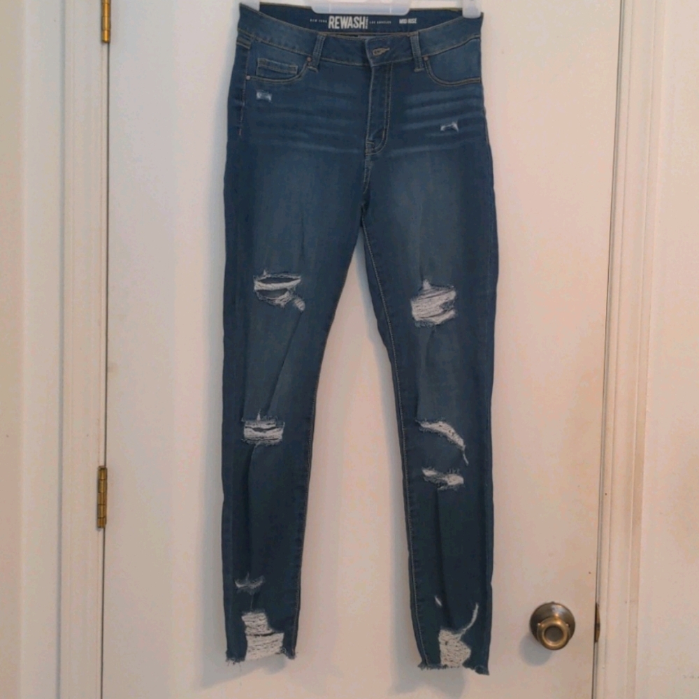 REWASH distressed jeans
